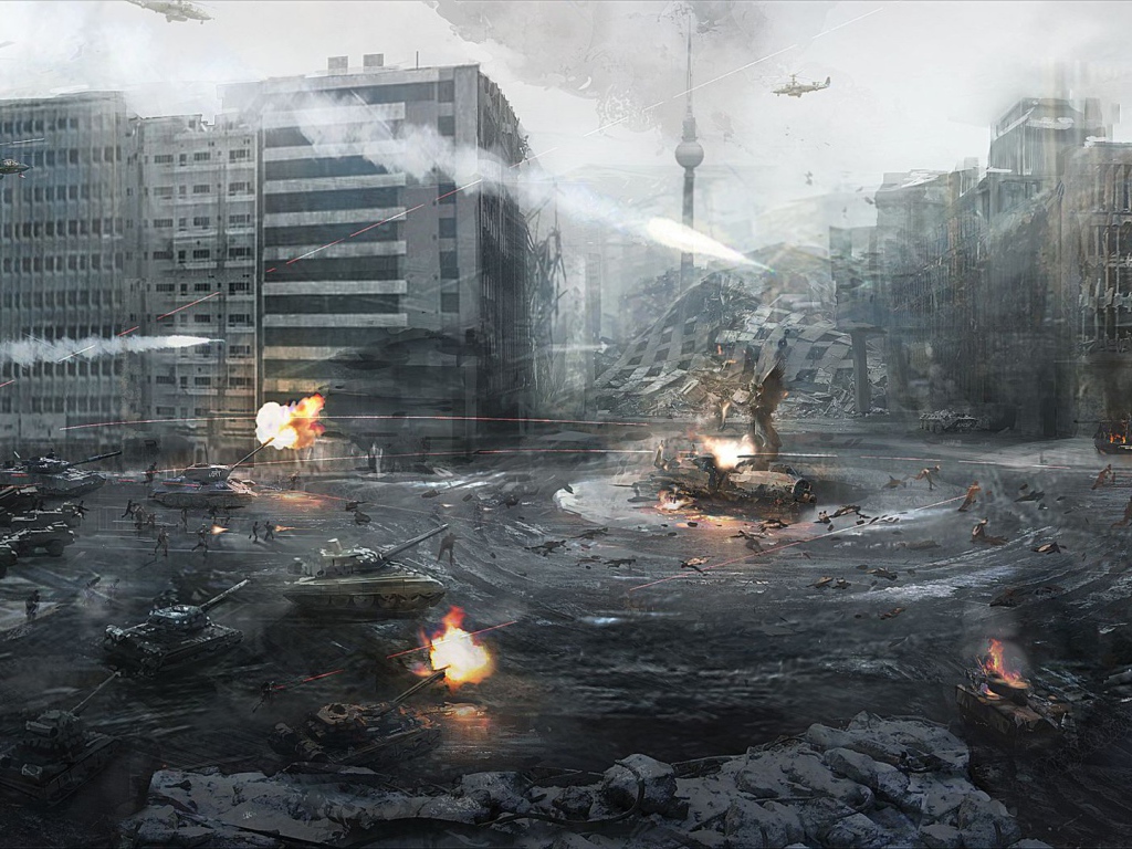 Сражение в игре Call of Duty Modern Warfare 3