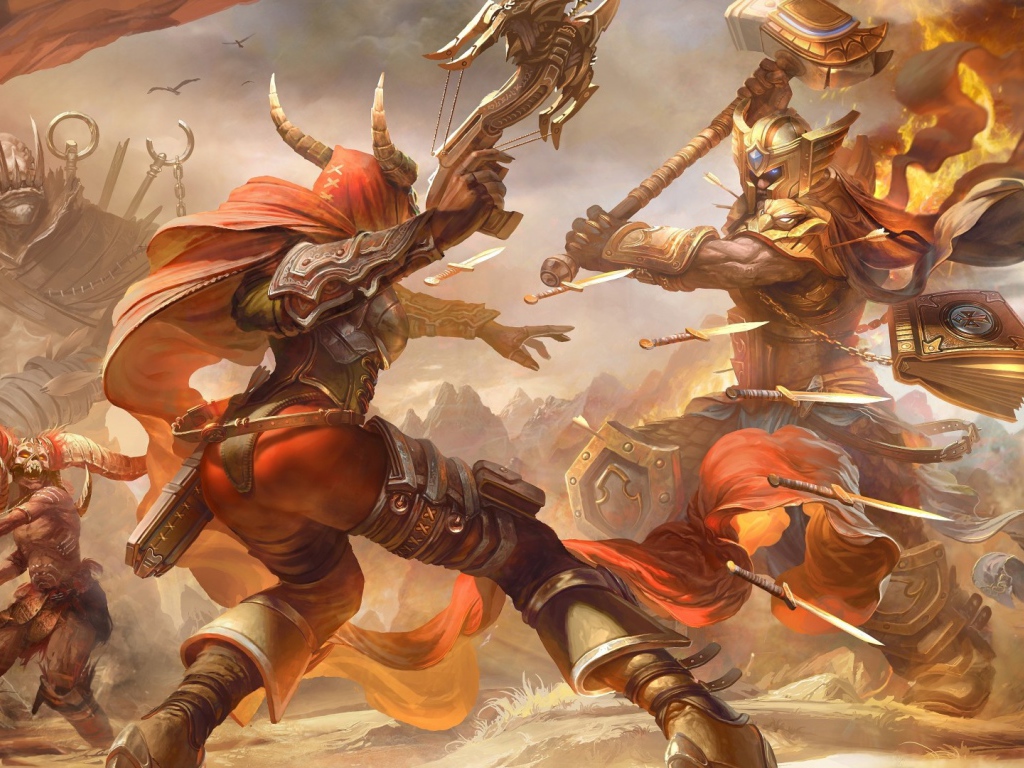 Сражение в игре Uther the Lightbringer