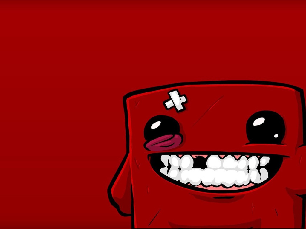 Персонаж игры Super Meat Boy