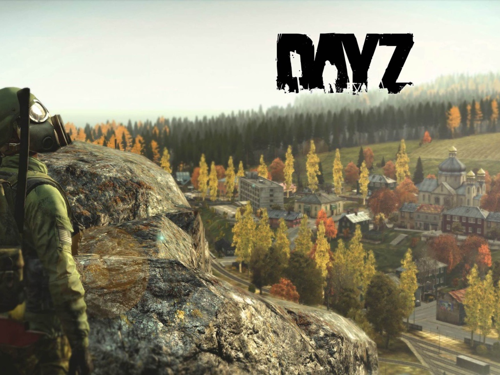 Человек в маске, игра DayZ