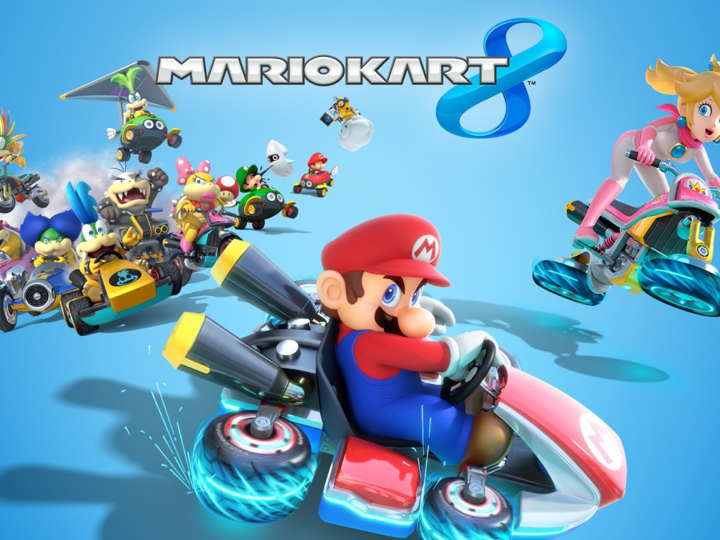 Постер игры Mario Kart 8