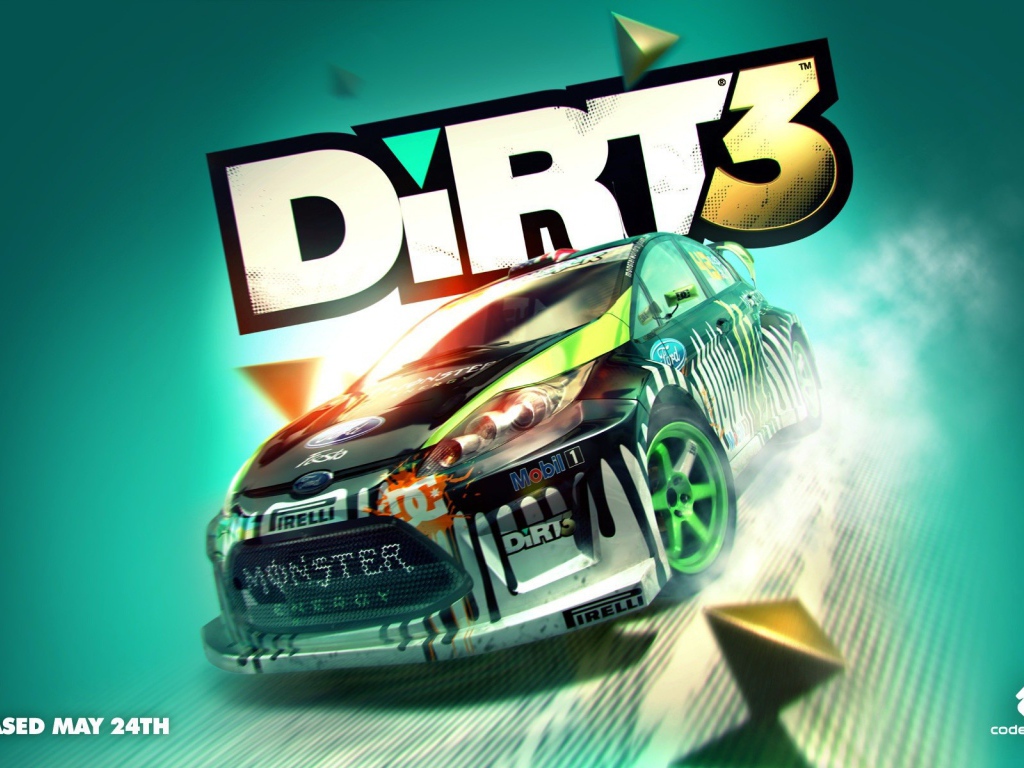 Постер новой игры DiRT 3