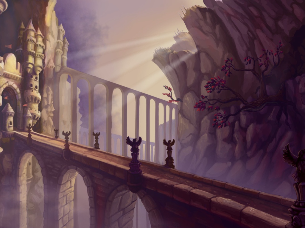 Дорога к замку, фон игры Bejeweled 3