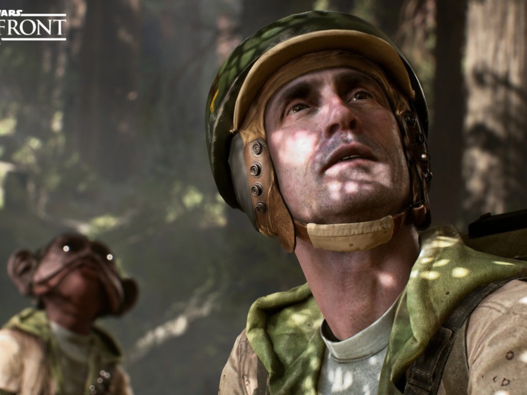 Солдат в игре Star Wars Battlefront