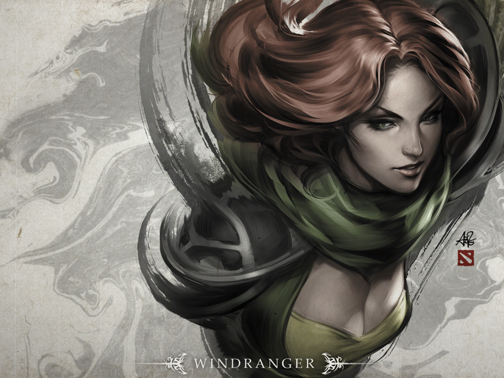 Уиндрангер из игры Dota 2
