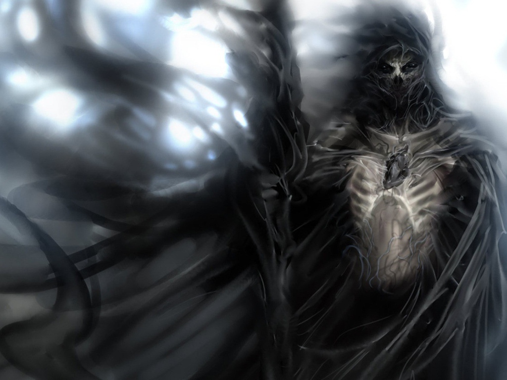 Воин тьмы из игры