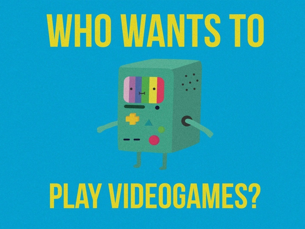 Кто хочет сыграть в видеоигры?