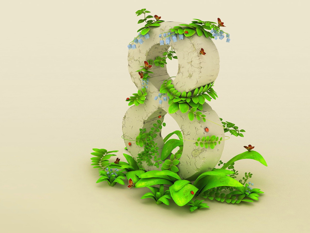 Зеленый Праздник 8 марта