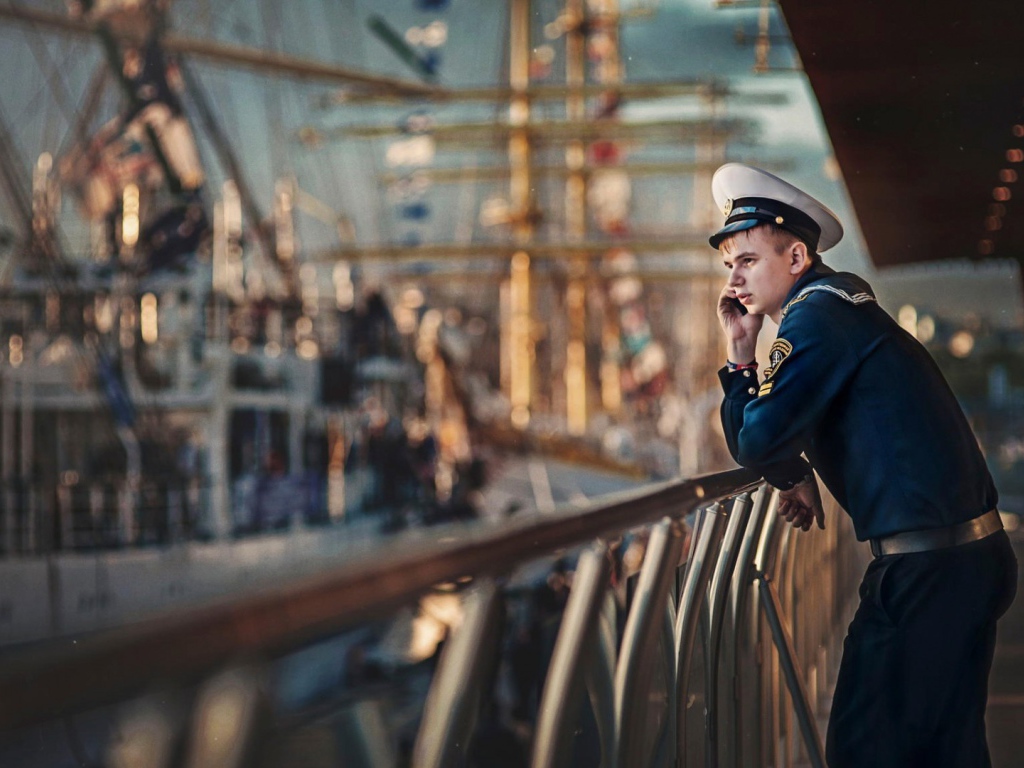 Юный русский матрос