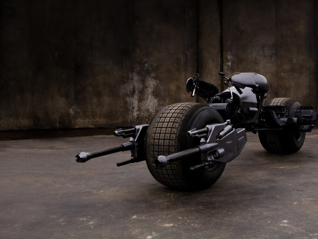 Motorcycle of the Dark Knight