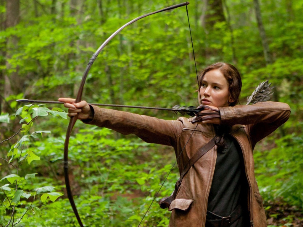 Лучница из фильма Голодные игры