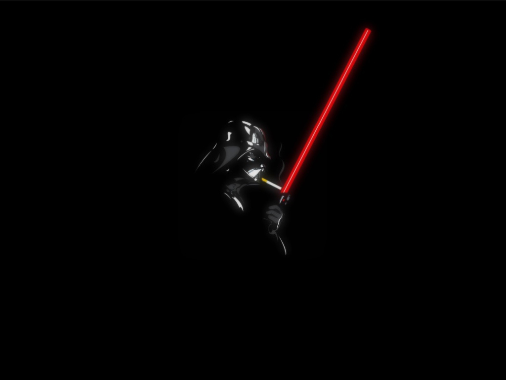 Дарт Вейдер в темноте