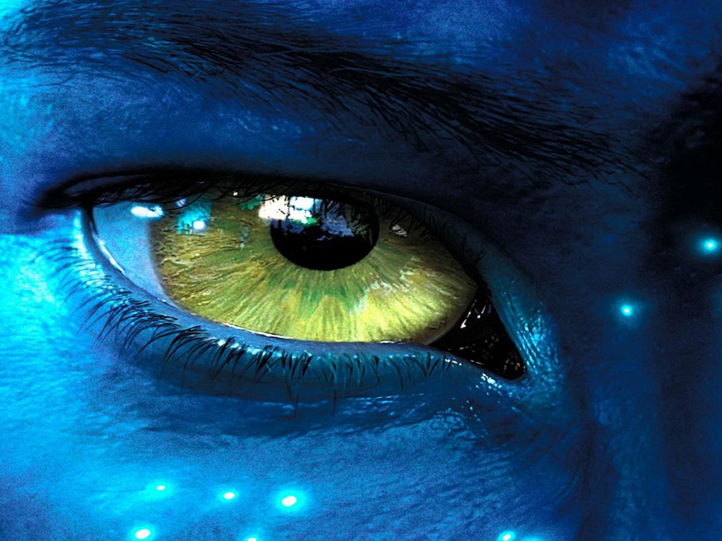 Зеленый глаз Аватара