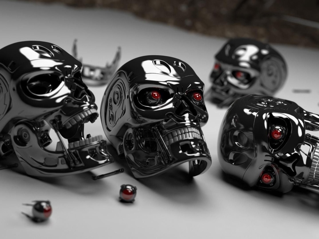 Запасные головы Терминатора