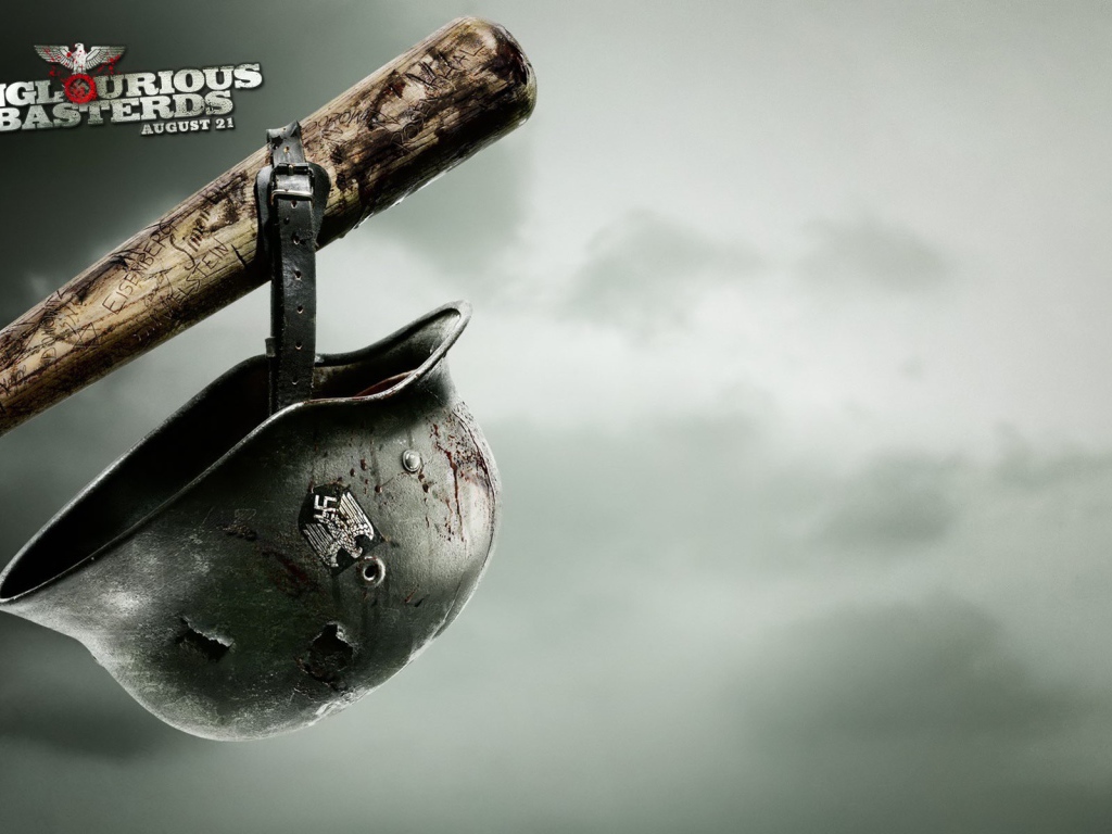 Постер знаменитого фильма Бесславные ублюдки