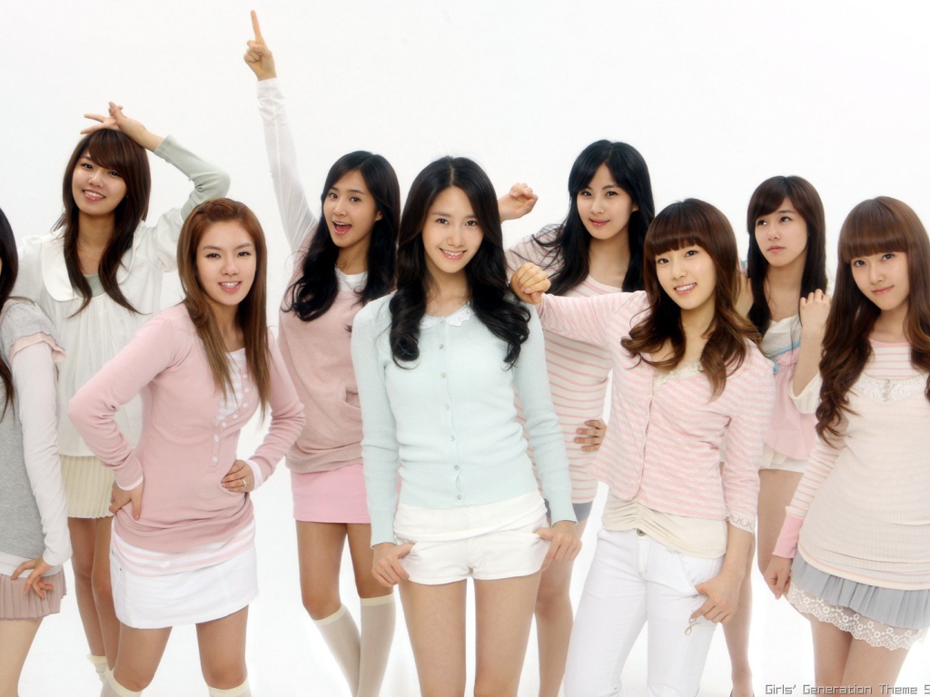 Корейская музыкальная группа Girls’ Generation