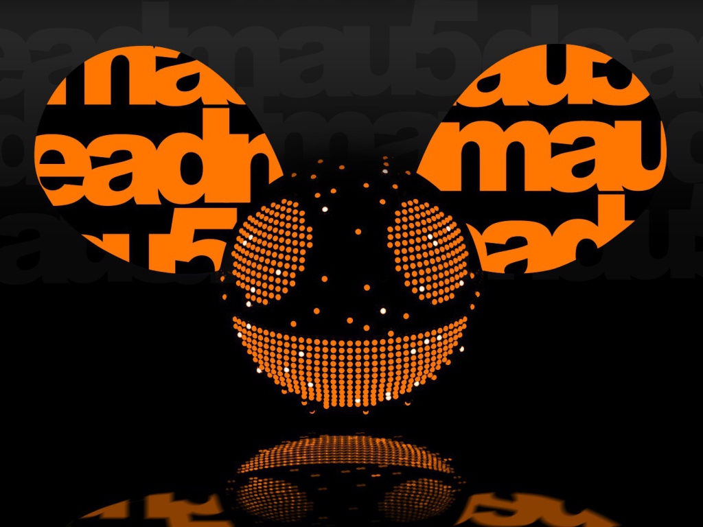 Оранжевый диджей deadmau5
