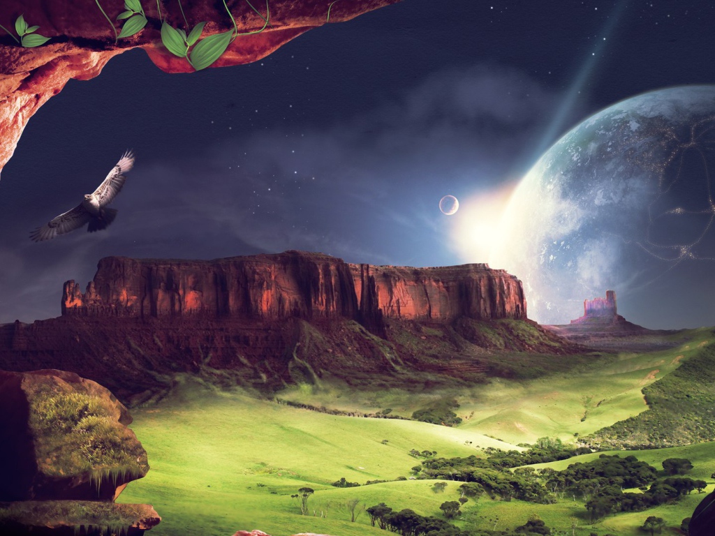 Ночь в каньоне