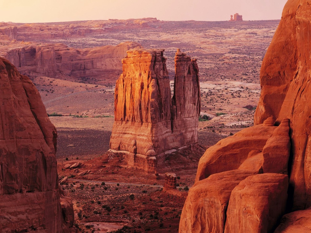 Скальные образования в штате Юта