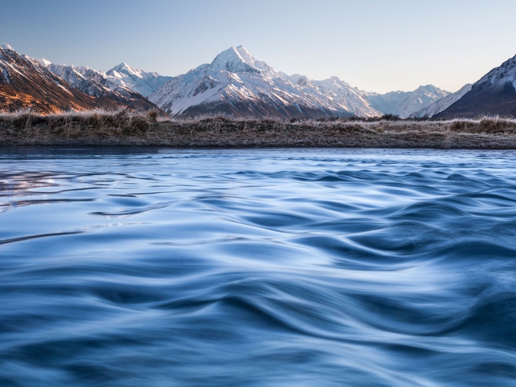 Волны горного озера