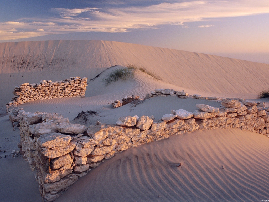 Руины в пустыне