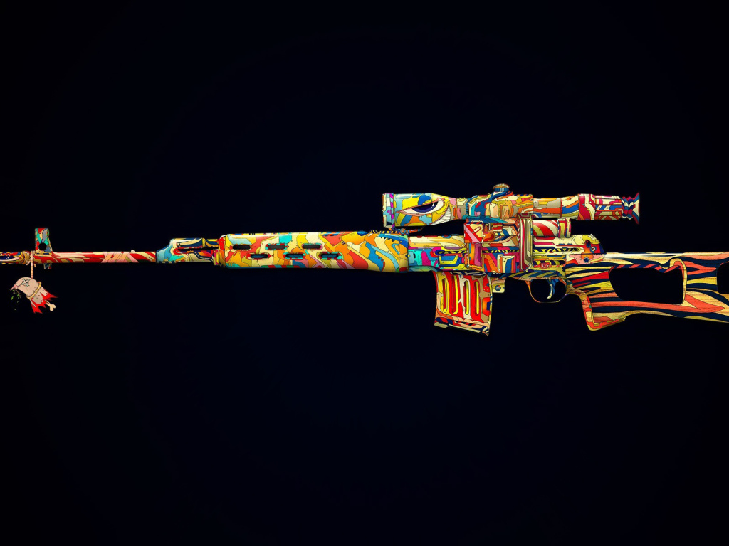 Стильная снайперская винтовка