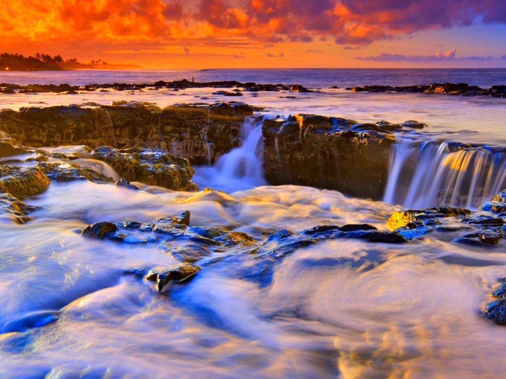 Фантастическое фото скалистого берега