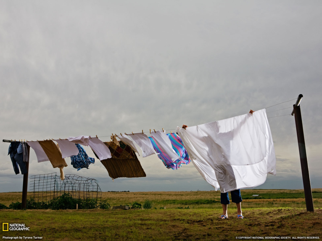 Природная сушилка белья