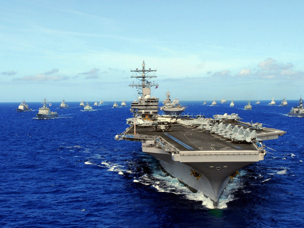 Авианосец USS Ronald Reagan