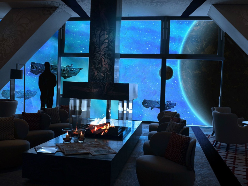 Апартаменты на космической станции