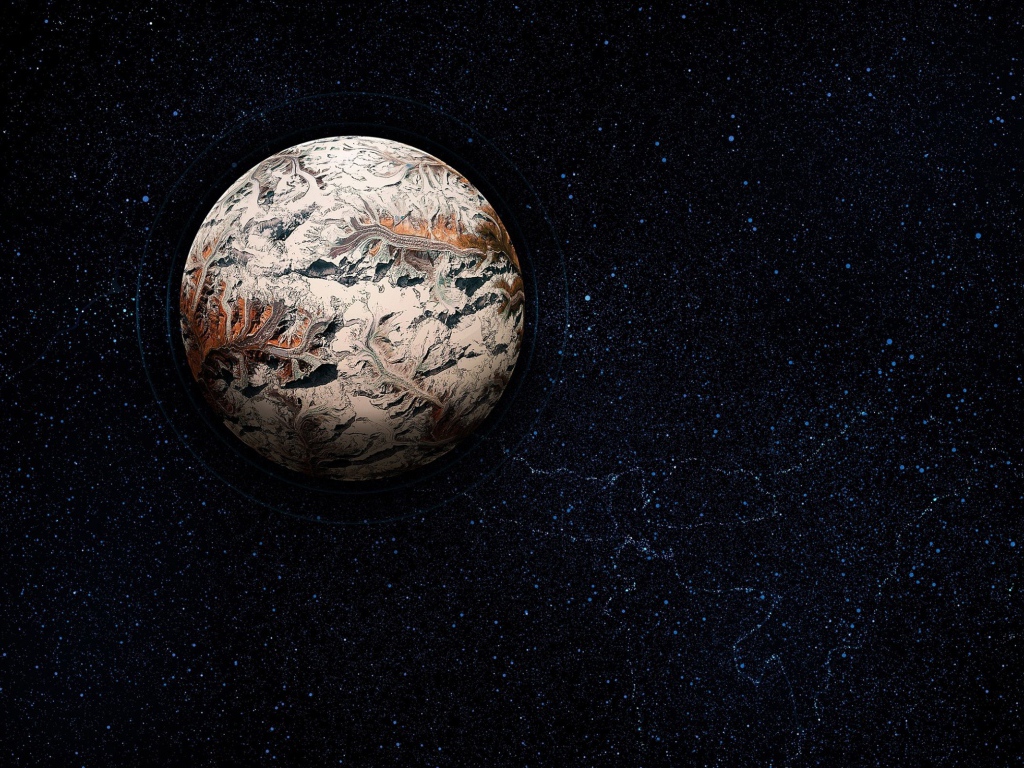 Серая планета, черный космос