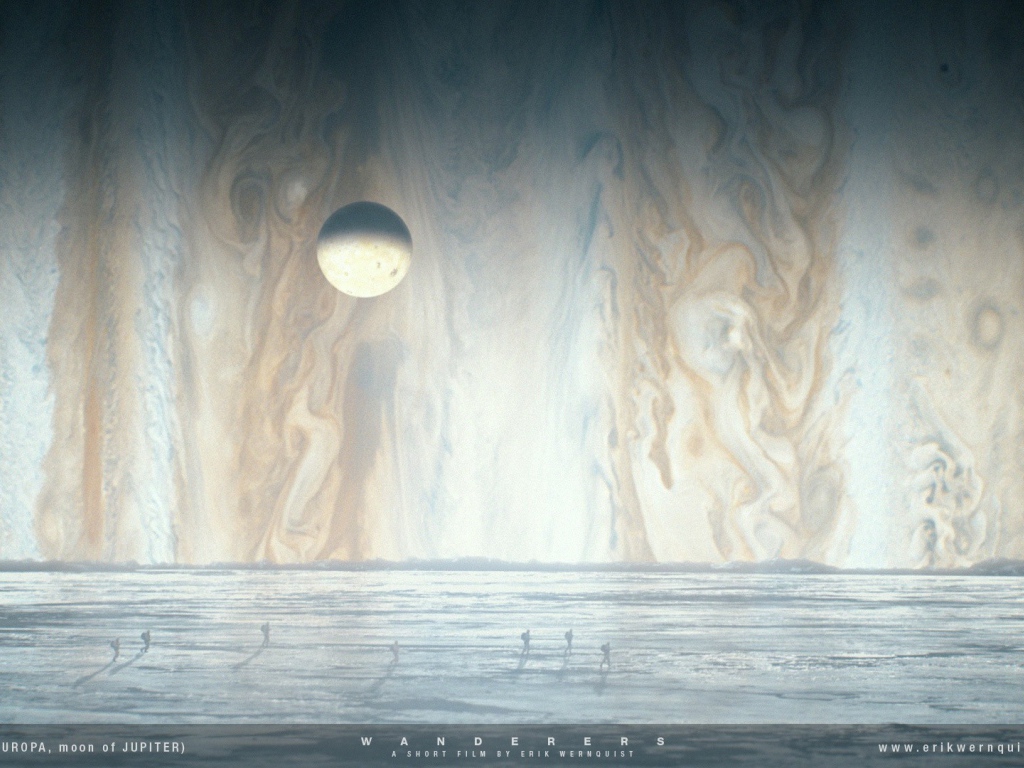 Луна Юпитера Европа, фильм Wanderers