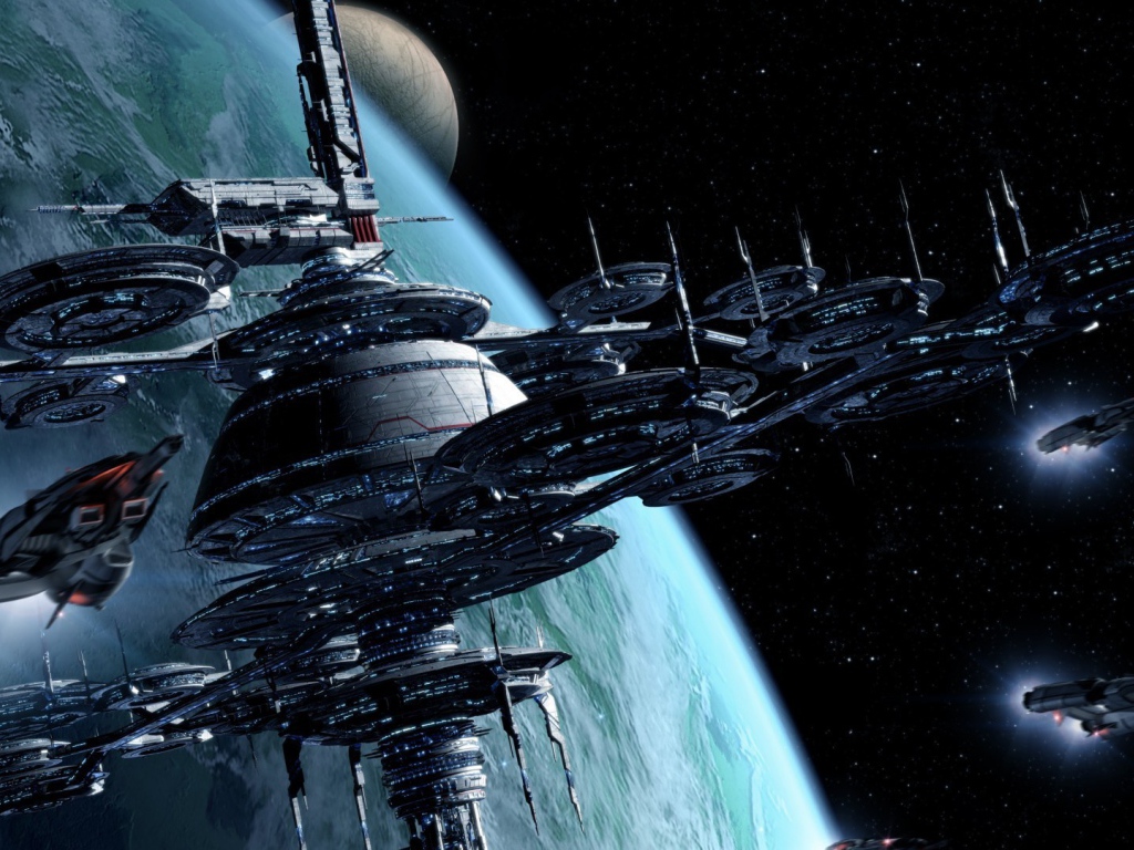 Околоземная станция в будущем