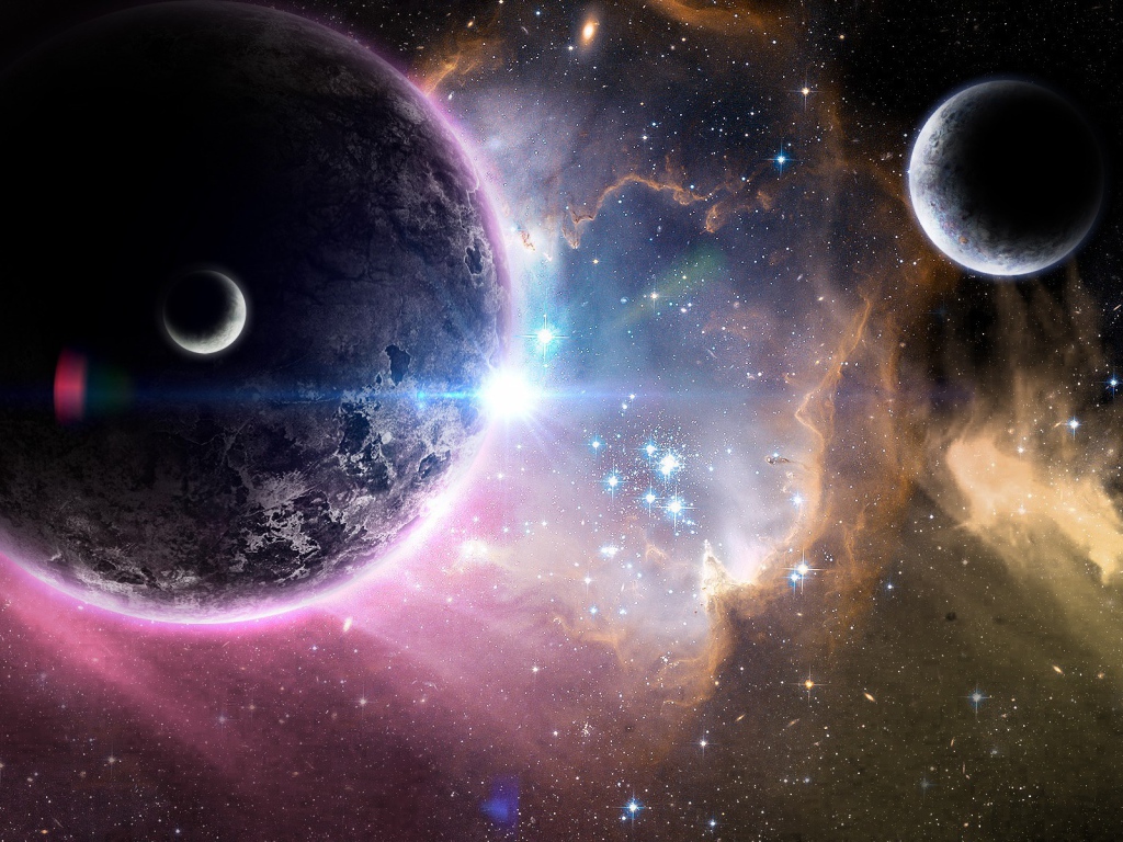 Планеты в далеком созвездии