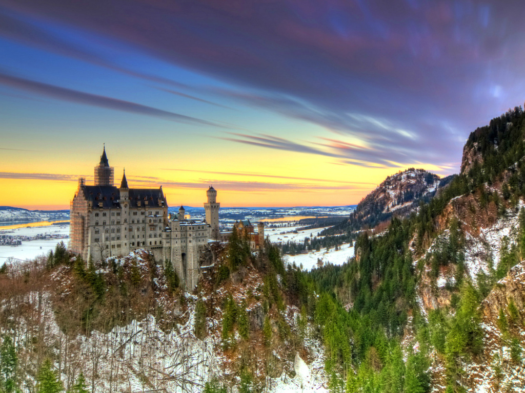 Замок Нойшванштайн, Германия