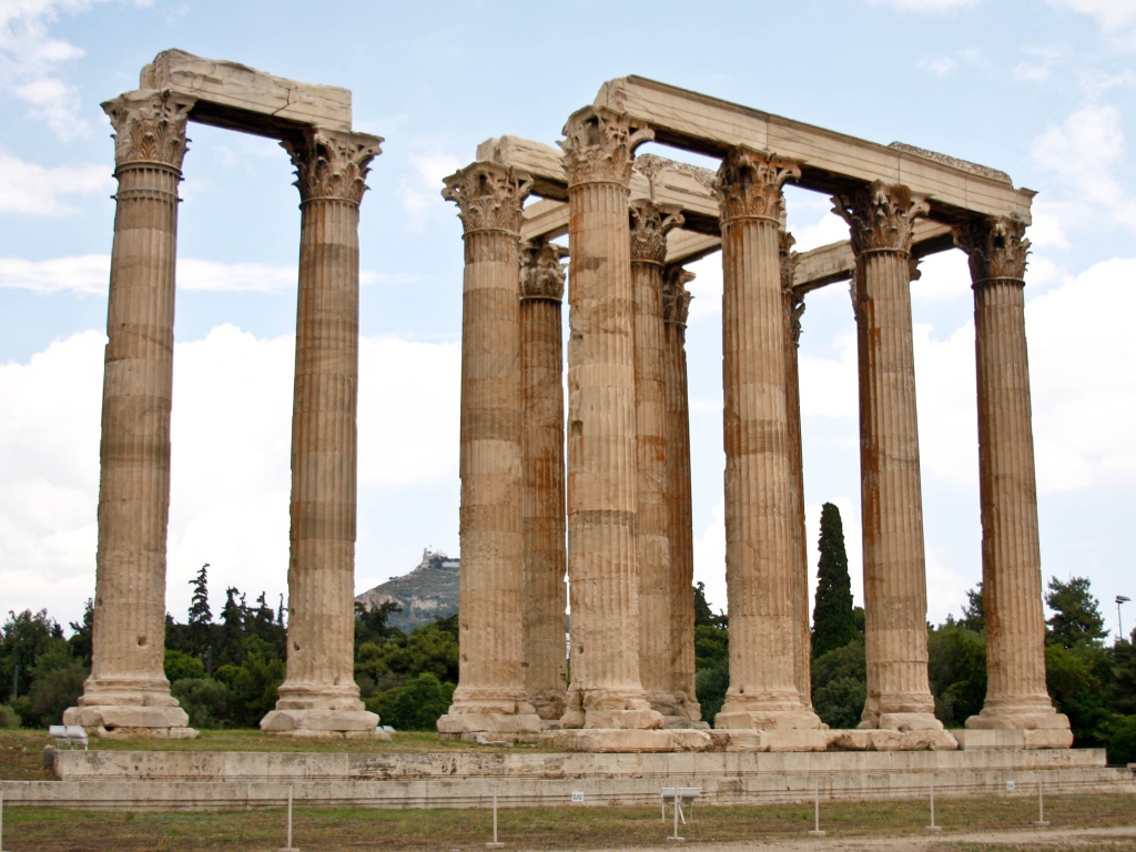 Древний храм Зевса, Греция