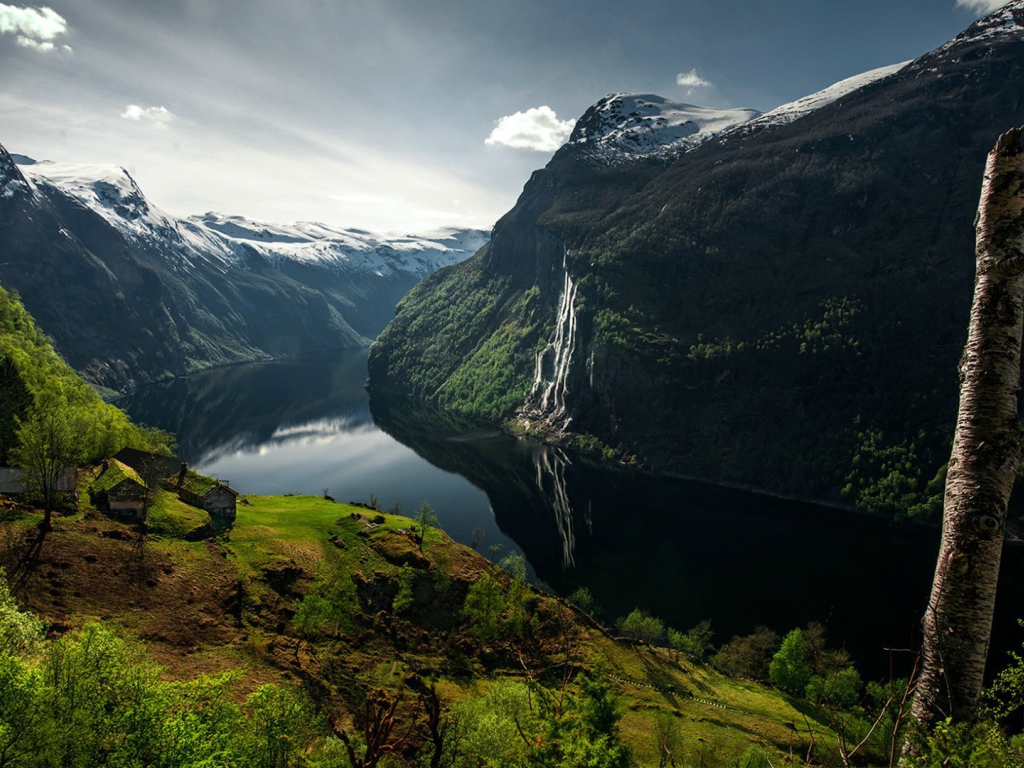 Невероятная красота норвежских фьордов