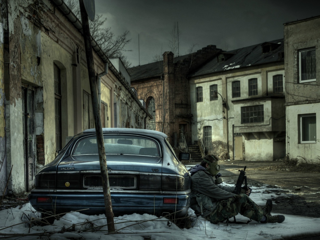 Заброшенный город в Польше