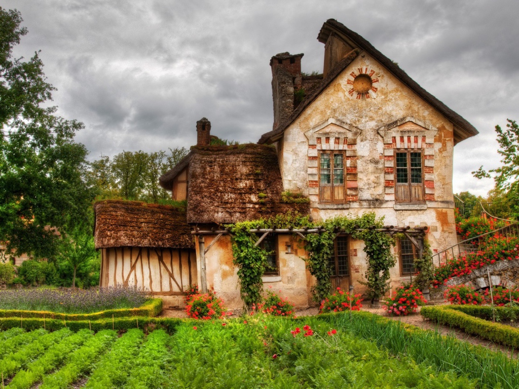 Загородная вилла, фото HDR