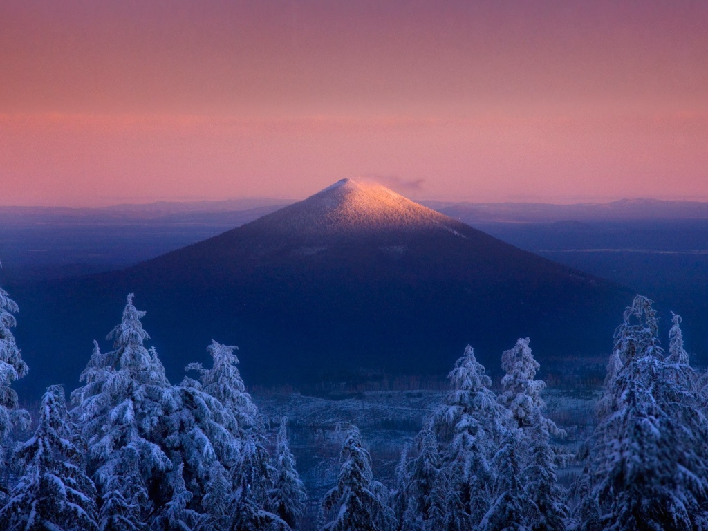 Потухший вулкан в Орегоне