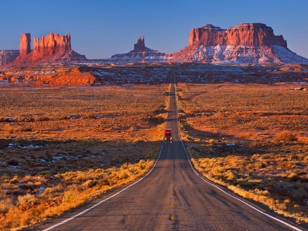 Долина монументов в США