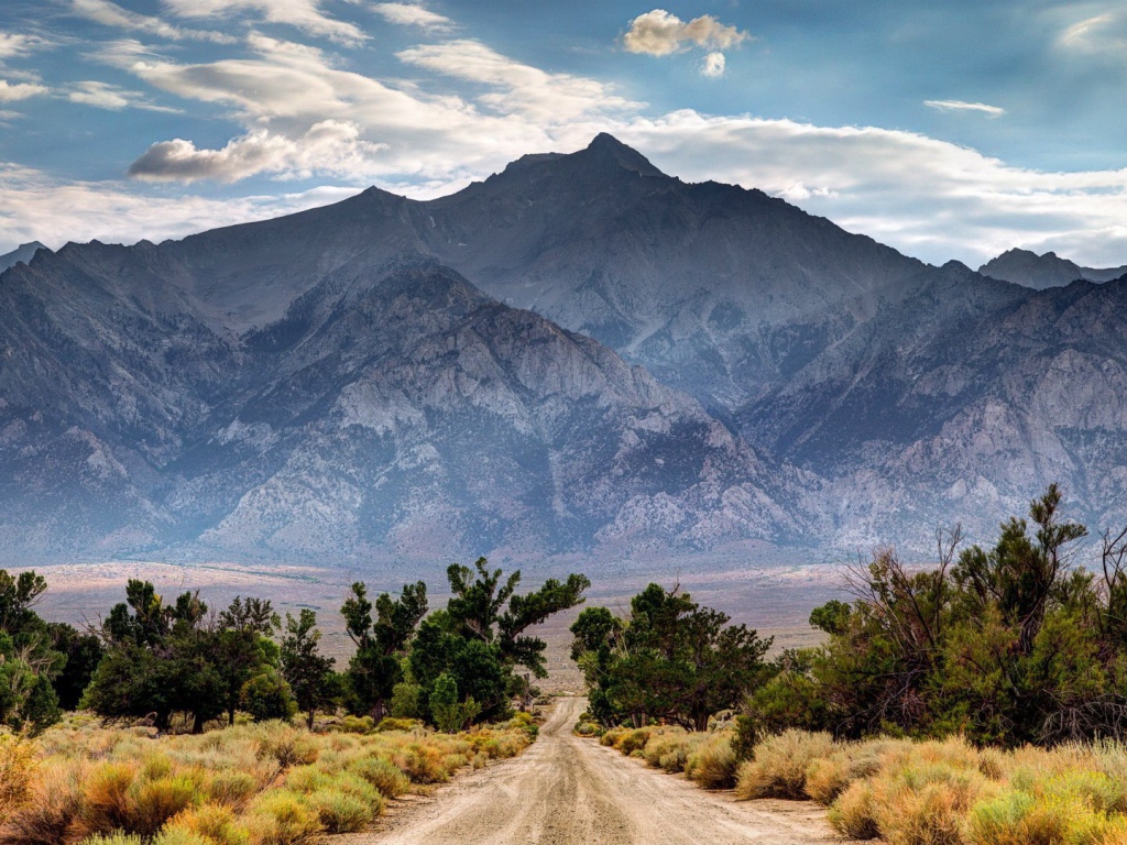 Гора Манзанар, Калифорния, США