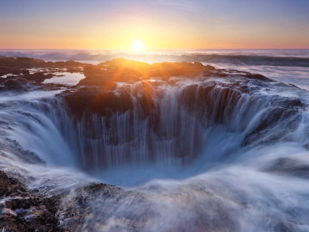 Водопад Тора в Орегоне