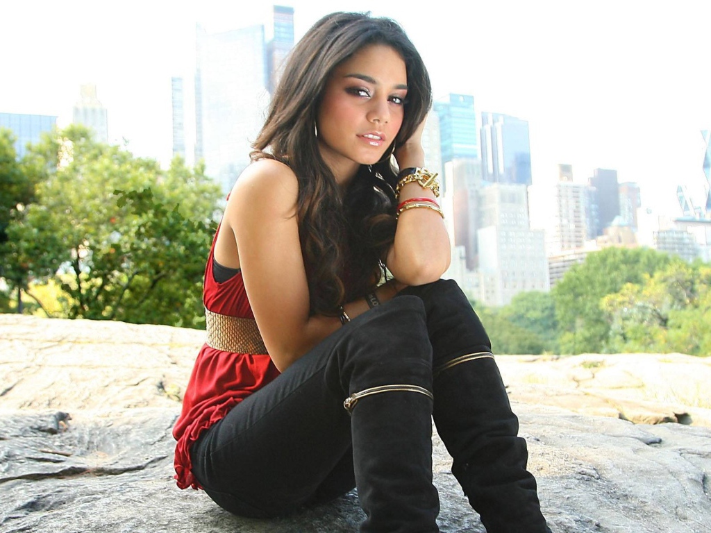 Американская певица Ванесса Хадженс