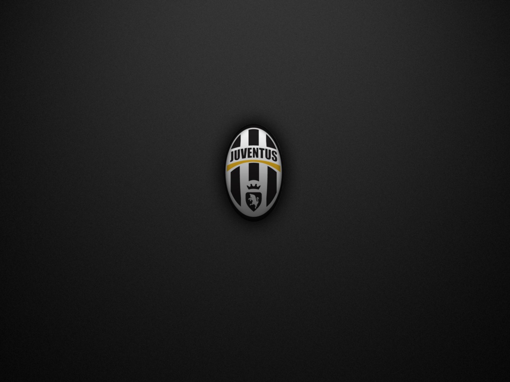 Футбольный клуб Ювентус, черный фон