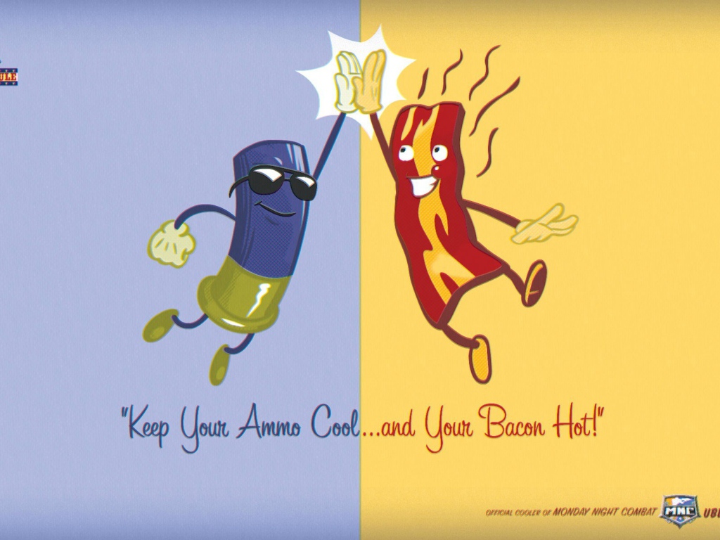 Держи патроны прохладными, а бекон горячим