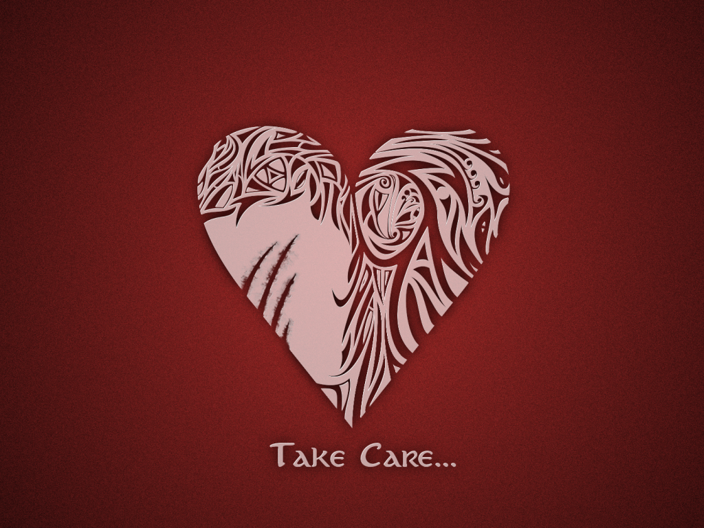 Берегите свою любовь, красный фон