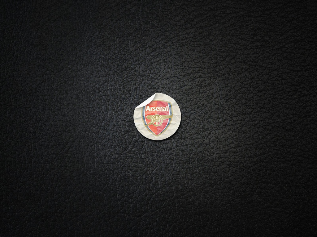 Клуб Арсенал, черный фон