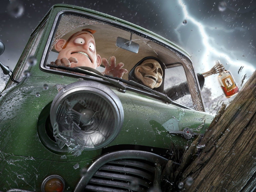 Не стоит пить за рулем