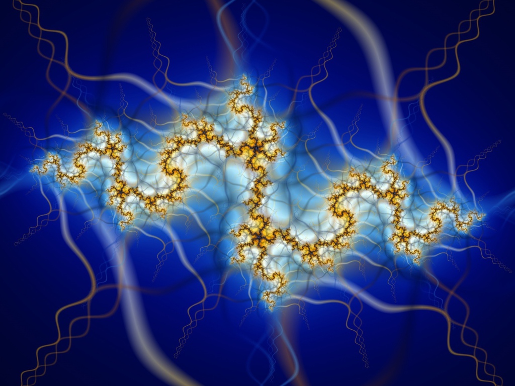 Абстрактный ультра фрактал  